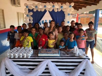 No dia 07 de Agosto de 2018 foi realizado a Comemoração em Homenagem ao Dia dos Pais com as Crianças e Adolescentes do Serviço de Convivência e Fortalecimento de Vinculo – SCFV da Vila Recreio