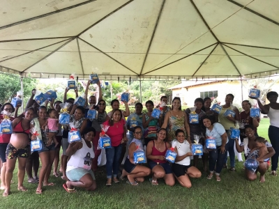A Primeira Dama Cris Verônica Bragança realizou no dia 19 de dezembro de 2019 o encerramento dos serviços com as crianças do Serviço de Convivência e Fortalecimento de Vínculo -SCFV e com o Grupo PAIF.