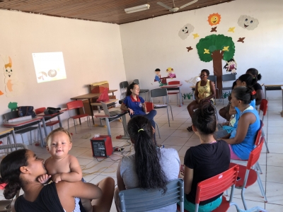 No dia 14 de Maio de 2018 ocorreu o Serviço de Proteção e Atendimento Integral à Família - GRUPO PAIF na Vila Recreio