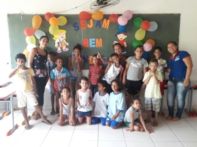 O CRAS deu inicio na tarde dessa terça-feira dia 06 de Março de 2018 o Serviço de Convivência e Fortalecimento de Vínculo – SCFV com as Crianças