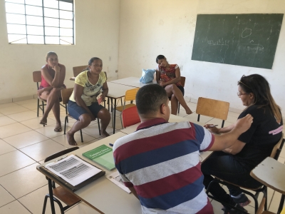 No dia 24 de Maio de 2018 a Equipe Volante do CRAS realizou os Atendimentos Técnicos na Comunidade do Capoeirinha